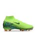 Nike Air Zoom Mercurial Superfly 10 Elite FG Safari - Green/Black
