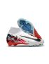 Nike Air Zoom Mercurial Superfly 10 Elite FG White Black Blue Red