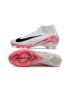 Nike Air Zoom Mercurial Superfly 10 Elite FG White Black Pink