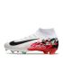 Nike Air Zoom Mercurial Superfly 10 Elite FG White Black Red