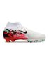 Nike Air Zoom Mercurial Superfly 10 Elite FG White Black Red