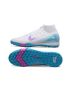 Nike Air Zoom Mercurial Superfly 10 Elite TF White Purple Blue 