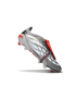  adidas 26 Predator Elite Tongue FG Silver Met Vivid Red