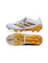 adidas 26 Predator Elite Tongue FG White Metallic Gold Black