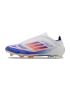 adidas F50 Elite Laceless FG Advancement - Footwear White/Solar Red/Lucid Blue