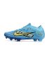 Nike Air Zoom Mercurial Vapor 15 Elite FG Mbappé - Baltic Blue/Sundial/White