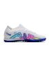 Nike Air Zoom Mercurial Vapor 15 Elite TF White Blue Multicolor