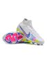Nike Air Zoom Mercurial Superfly 9 Elite FG Rainbow - Blue/Black/Yellow