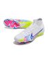Nike Air Zoom Mercurial Superfly 9 Elite FG - White/Blue/Multicolor