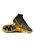 Nike Air Zoom Mercurial Superfly Elite 9 FG - Black/Metallic Gold/White