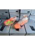 Nike Air Zoom Mercurial Superfly 9 Elite FG - Fossil/Black/Total Orange