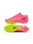 Nike Air Zoom Mercurial Vapor 15 Elite AG Luminous Pink Blast Volt Gridiron