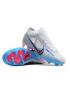 Nike Air Zoom Mercurial Vapor 15 Elite FG - White/Light Blue/Laser Pink