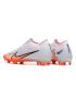 Nike Air Zoom Mercurial Vapor 15 Elite FG - White/Orange