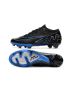 Nike Air Zoom Mercurial Vapor 15 Elite FG Black Blue