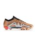 Nike Air Zoom Mercurial Vapor 15 Elite FG - Metallic Gold/White/Blue