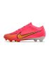 Nike Air Zoom Mercurial Vapor 15 Elite FG - Pink/White/Black/Volt
