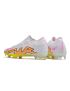 Nike Air Zoom Mercurial Vapor 15 Elite FG - White/Black/Yellow/Pink