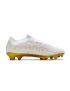 Nike Air Zoom Mercurial Vapor 15 Elite FG - White/Gold