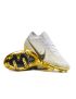 Nike Air Zoom Mercurial Vapor 15 Elite FG - White/Metallic Gold
