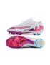 Nike Air Zoom Mercurial Vapor 15 Elite FG White Pink