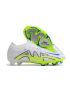 Nike Air Zoom Mercurial Vapor 15 Elite FG White Volt Blue