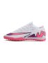 Nike Air Zoom Mercurial Vapor 15 Elite TF - White/Pink