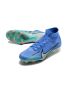 Nike Mercurial Superfly 9 Elite FG Blue Black Green