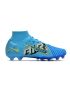 Nike Air Zoom Mercurial Superfly Elite 9 AG-Pro Mbappé Personal Edition - Baltic Blue/White