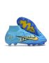 Nike Air Zoom Mercurial Superfly Elite 9 AG-Pro Mbappé Personal Edition - Baltic Blue/White
