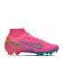 Nike Air Zoom Mercurial Superfly IX Elite FG Pink Blue
