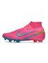 Nike Air Zoom Mercurial Superfly IX Elite FG Pink Blue