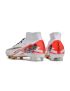 Nike Air Zoom Mercurial Superfly IX Elite FG White Metal Gold Red Black