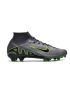 Nike Air Zoom Mercurial Superfly IX Elite FG Silver Green Black