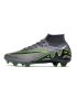 Nike Air Zoom Mercurial Superfly IX Elite FG Silver Green Black