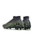 Nike Air Zoom Mercurial Superfly IX Elite FG Silver Green Black