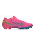 Nike Air Zoom Mercurial Vapor 15 Elite FG Pink Blue