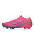 Nike Air Zoom Mercurial Vapor 15 Elite FG Pink Blue