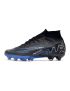 Nike Air Zoom Mercurial Superfly IX Elite AG-Pro Shadow - Black Chrome Hyper Royal