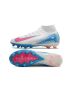 Nike Air Zoom Mercurial Superfly 10 Elite AG-PRO White Pink Blue