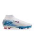 Nike Air Zoom Mercurial Superfly 10 Elite FG White Pink Blue