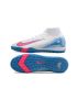 Nike Air Zoom Mercurial Superfly 10 Elite TF White Pink Blue