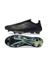 adidas F50 + Laceless FG Core Black Iron Met Gold Met