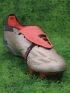 adidas Predator Elite Fold-over Tongue FG - Platin Met/Aurora Black/Carbon