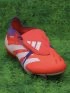 adidas Predator Elite Fold-over Tongue FG - Red/White/Purple
