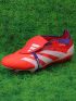 adidas Predator Elite Fold-over Tongue FG - Red/White/Purple