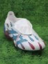 adidas Predator Elite Fold-over Tongue FG - White/Blue/Pink