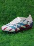 adidas Predator Elite Fold-over Tongue FG - White/Blue/Pink