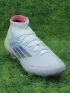 adidas Womens F50 Elite Mid FG - Almost Blue/Semi Lucid Blue/Semi Solar Yellow