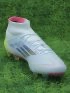 adidas Womens F50 Elite Mid FG - Almost Blue/Semi Lucid Blue/Semi Solar Yellow